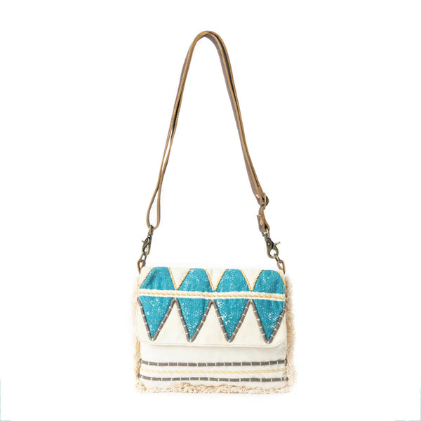 Teak Peaks Crossbody Bag