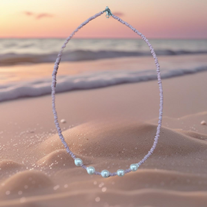 Pearl Necklace - Musky Pink