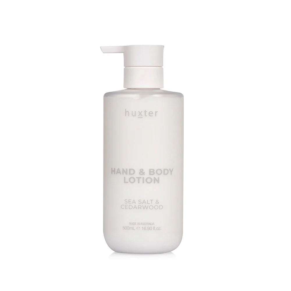 Hand +  Body Lotion - Sea Salt + Cedarwood