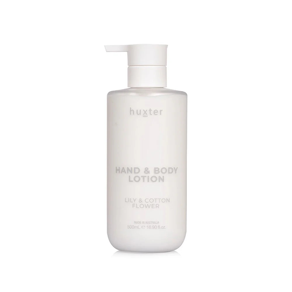 Hand +  Body Lotion - Lily + Cotton Flower