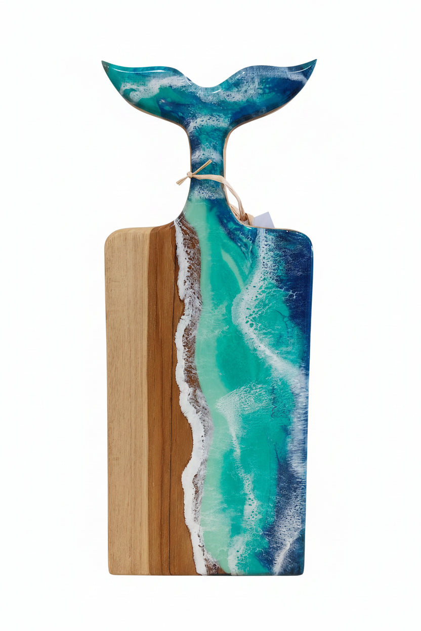 Resin + Teak Large Charcuterie Board - 2