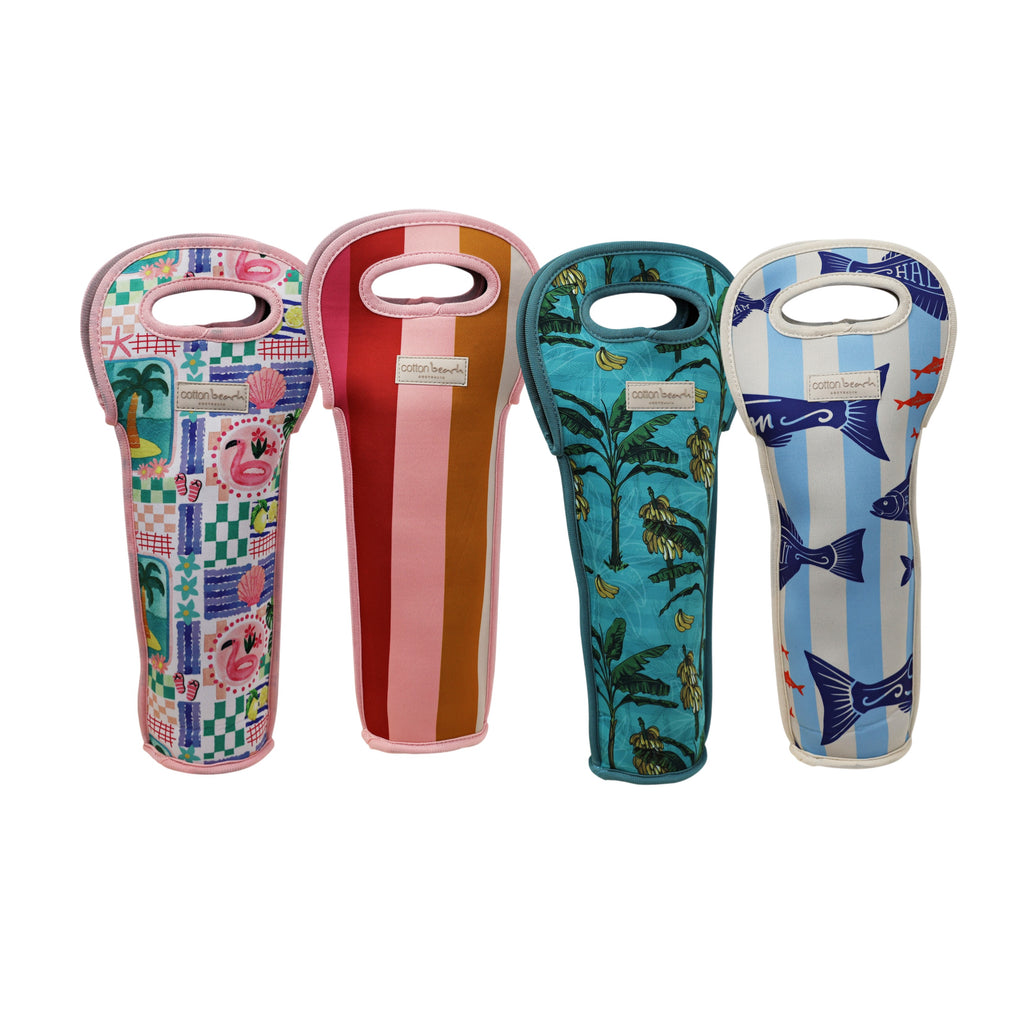 Amalfi Vacay Neoprene Wine Cooler