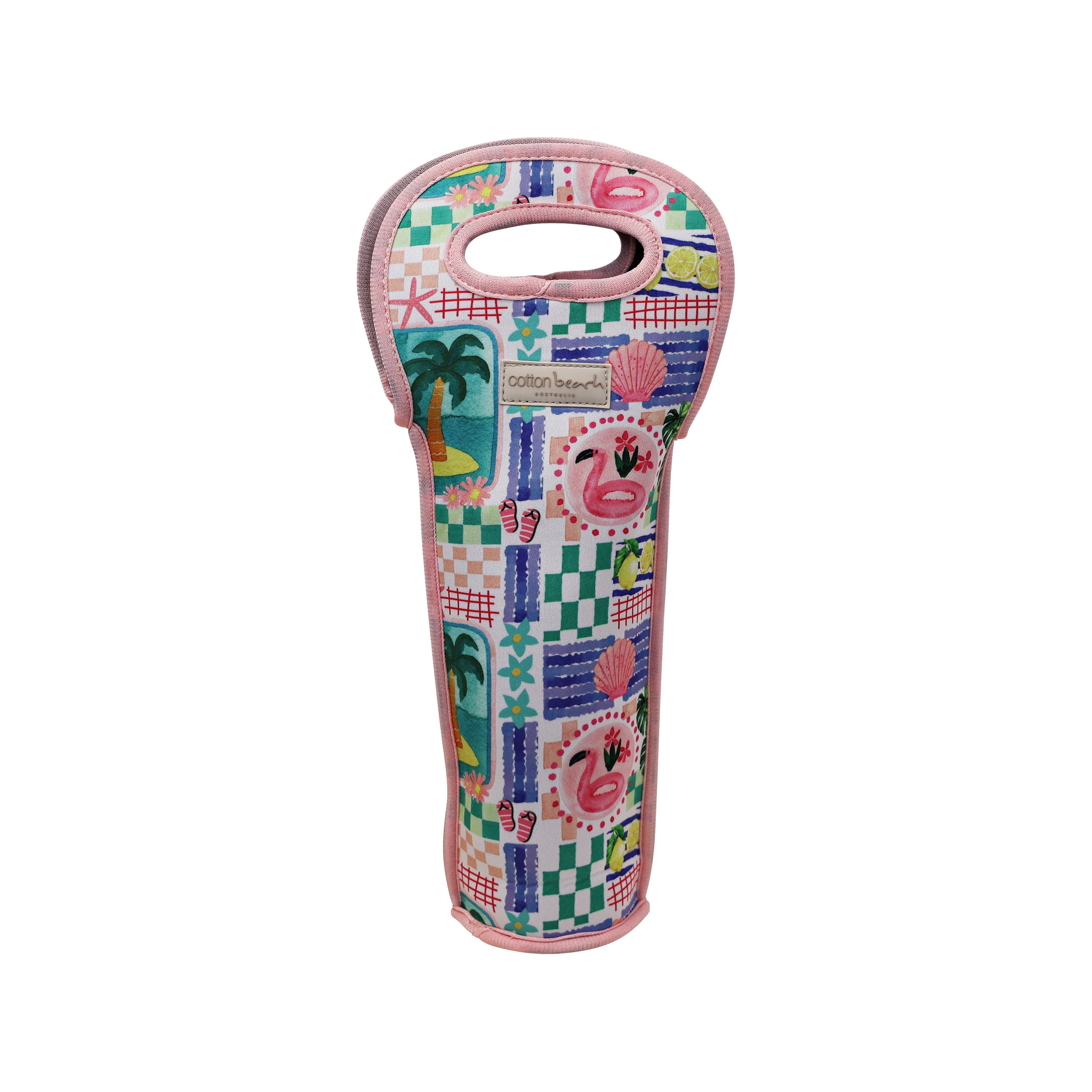 Amalfi Vacay Neoprene Wine Cooler