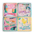 Cocktails Coaster Set