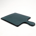 Hammered Glass Serving Board - Blue