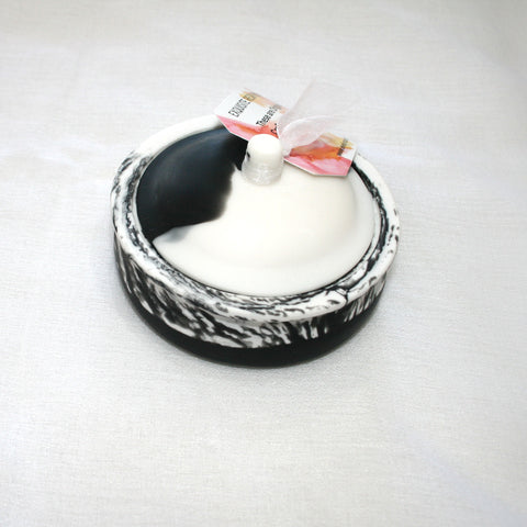 Lidded Resin Bowl - Black