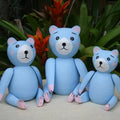 Sitting Bears - Pale Blue