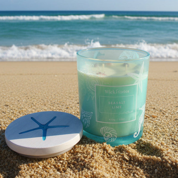 Candle - Seasalt Lime