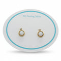 Sterling Silver Opal Chip Earrings - Abigail