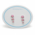 Sterling Silver Opal Chip Earrings - Belle