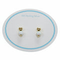 Sterling Silver Opal Chip Earrings - Bayleigh