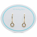 Sterling Silver Opal Chip Earrings - Alissa