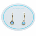 Sterling Silver Opal Chip Earrings - Emma
