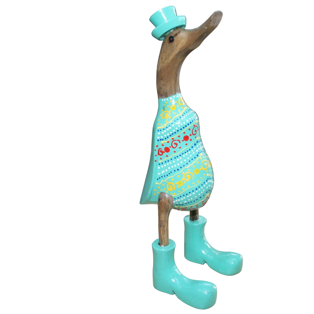 Duck - Green Patterned