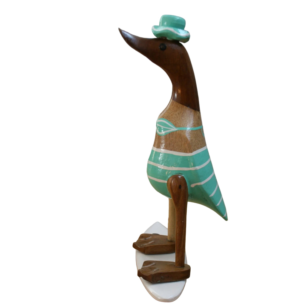 Duck - Green surfing duck