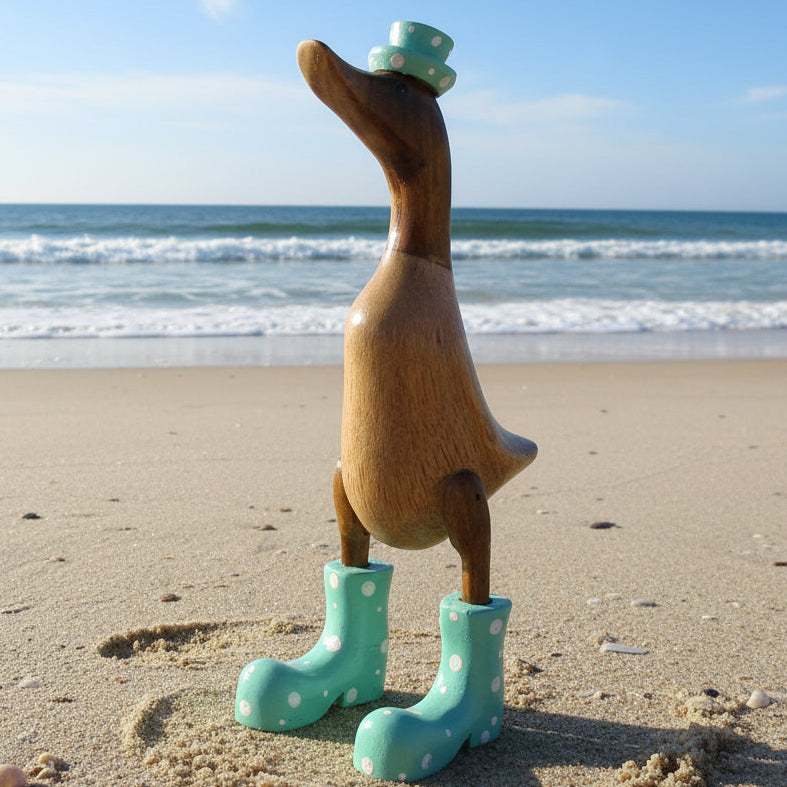 Duck -  Green Boots