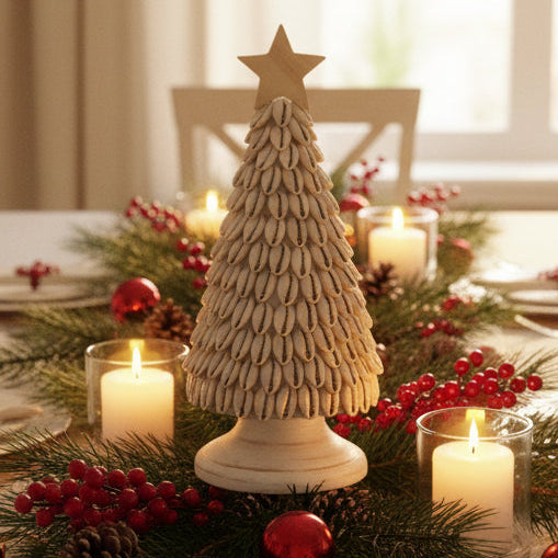 Shell Christmas Tree -  large