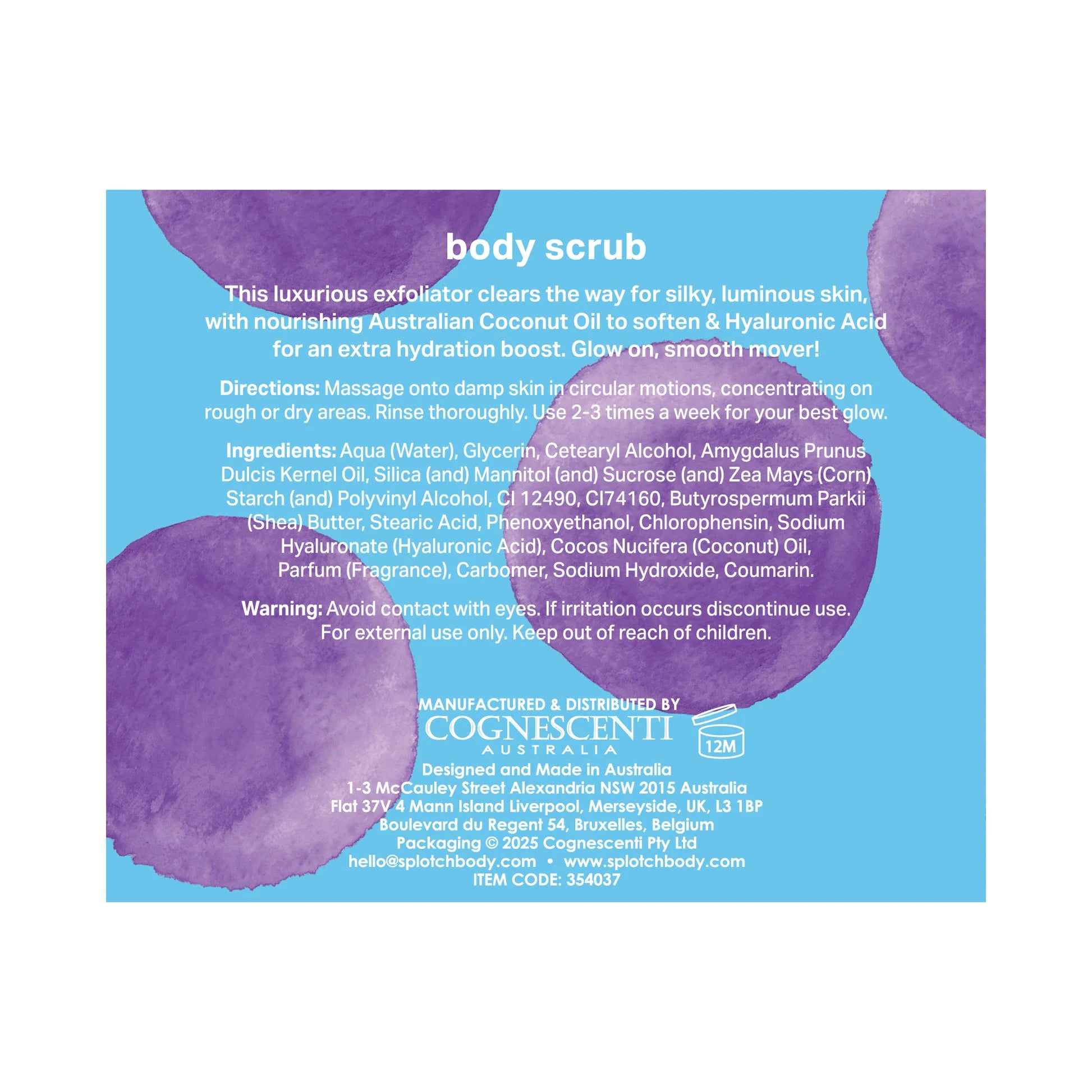 Coconut & Hyaluronic Body Scrub