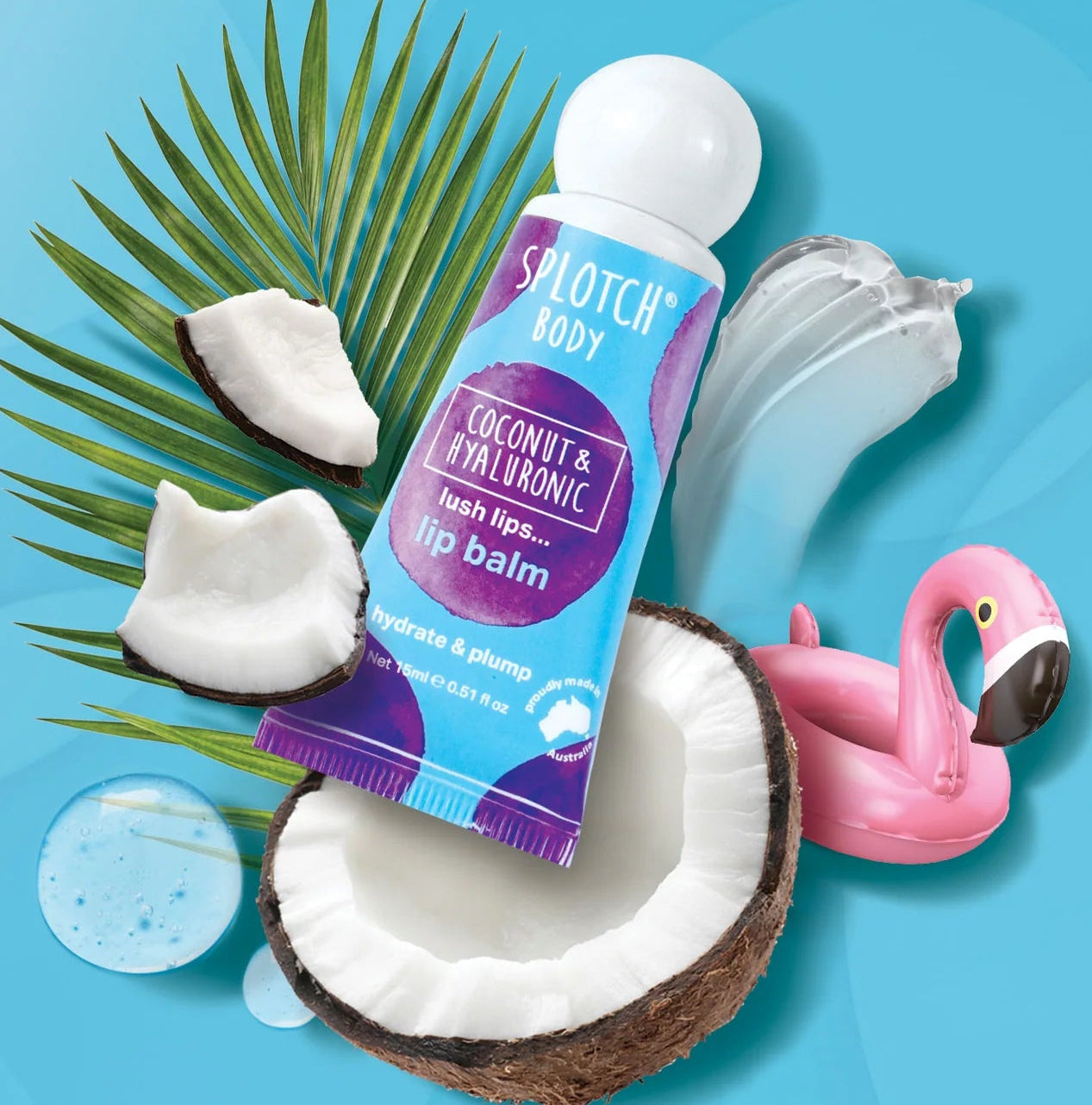 Coconut & Hyaluronic Lush Lips..Lip Balm