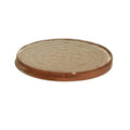 Hammered Glass Coasters set of 2 - Blush Pink