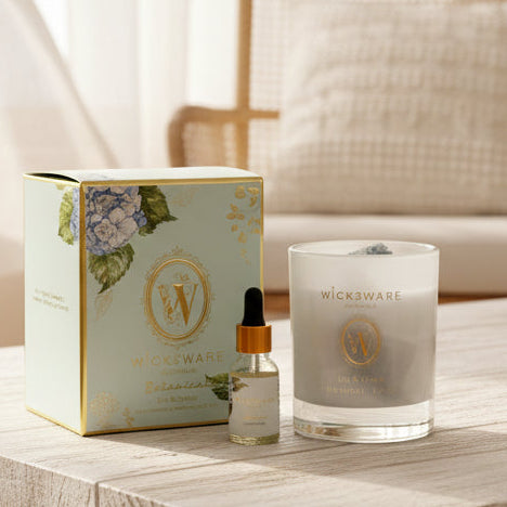 Essential Oil Crystal Jar - Lily & Cloves