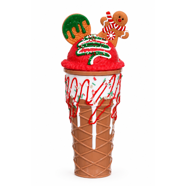 Christmas Tumbler - Brown