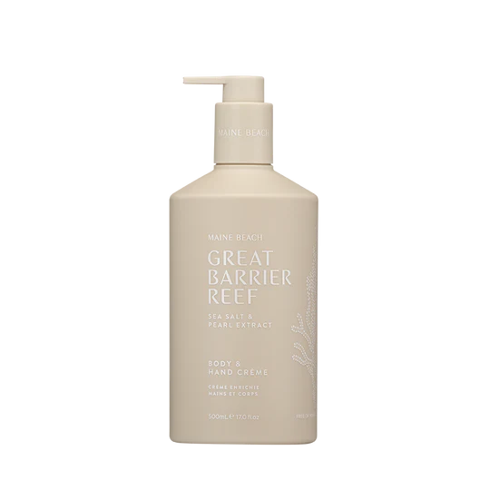 Great Barrier Reef Sea Salt - Body and Hand Cream 500ml