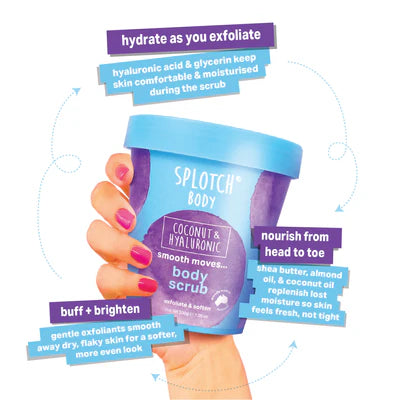 Coconut & Hyaluronic Body Scrub