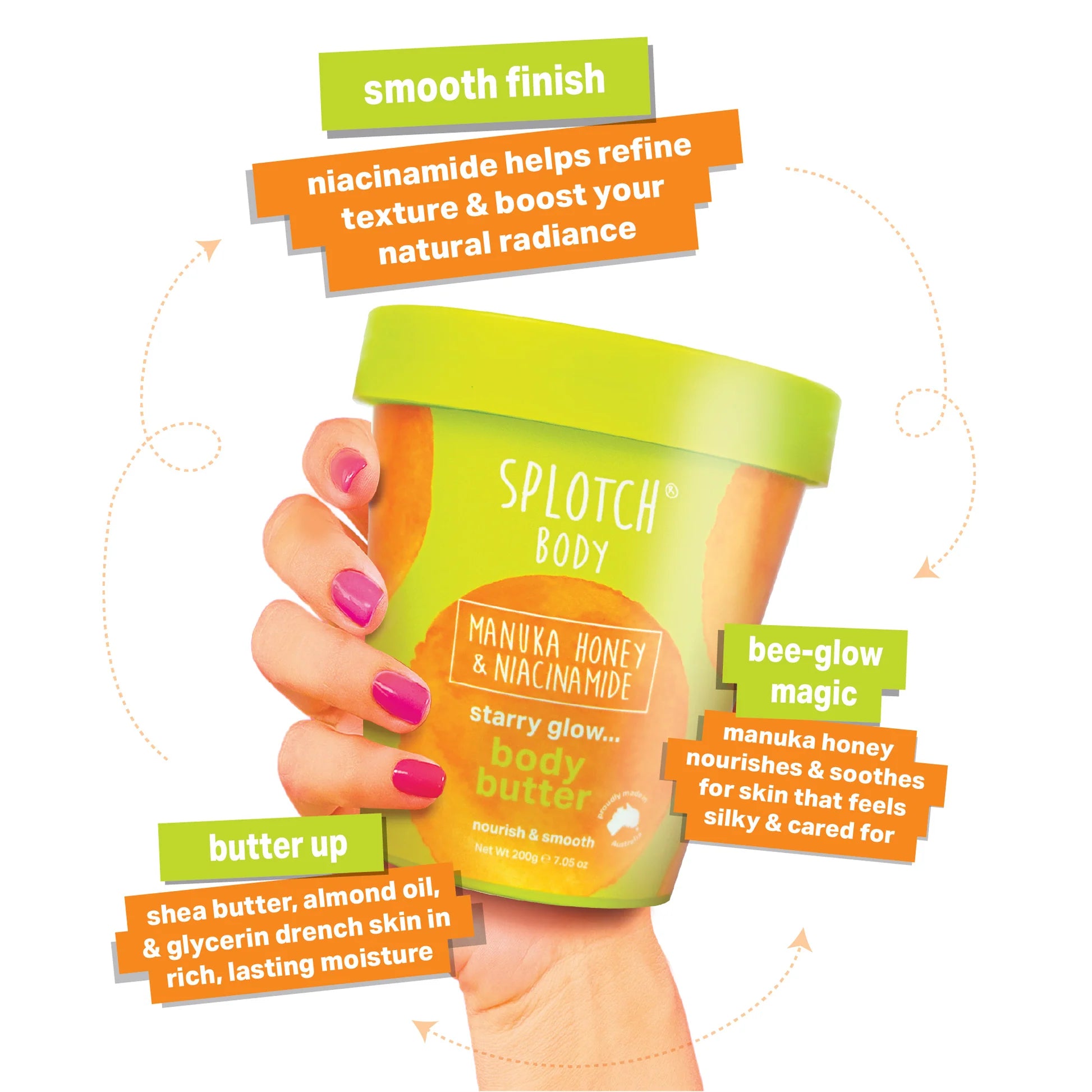 Manuka Honey & Niacinamide Body Butter
