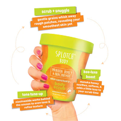 Manuka Honey & Niacinamide Body Scrub