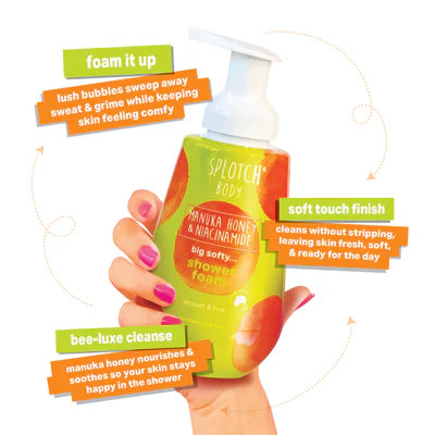 Manuka Honey & Niacinamide Shower Foam