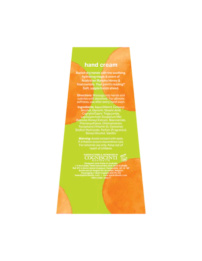 Manuka Honey & Niacinamide Hand Cream