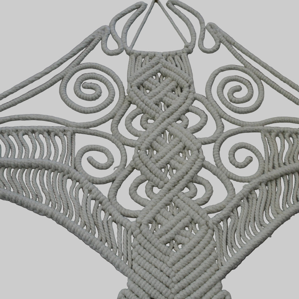 Stingray Wall Hanging - Macrame Hand Made