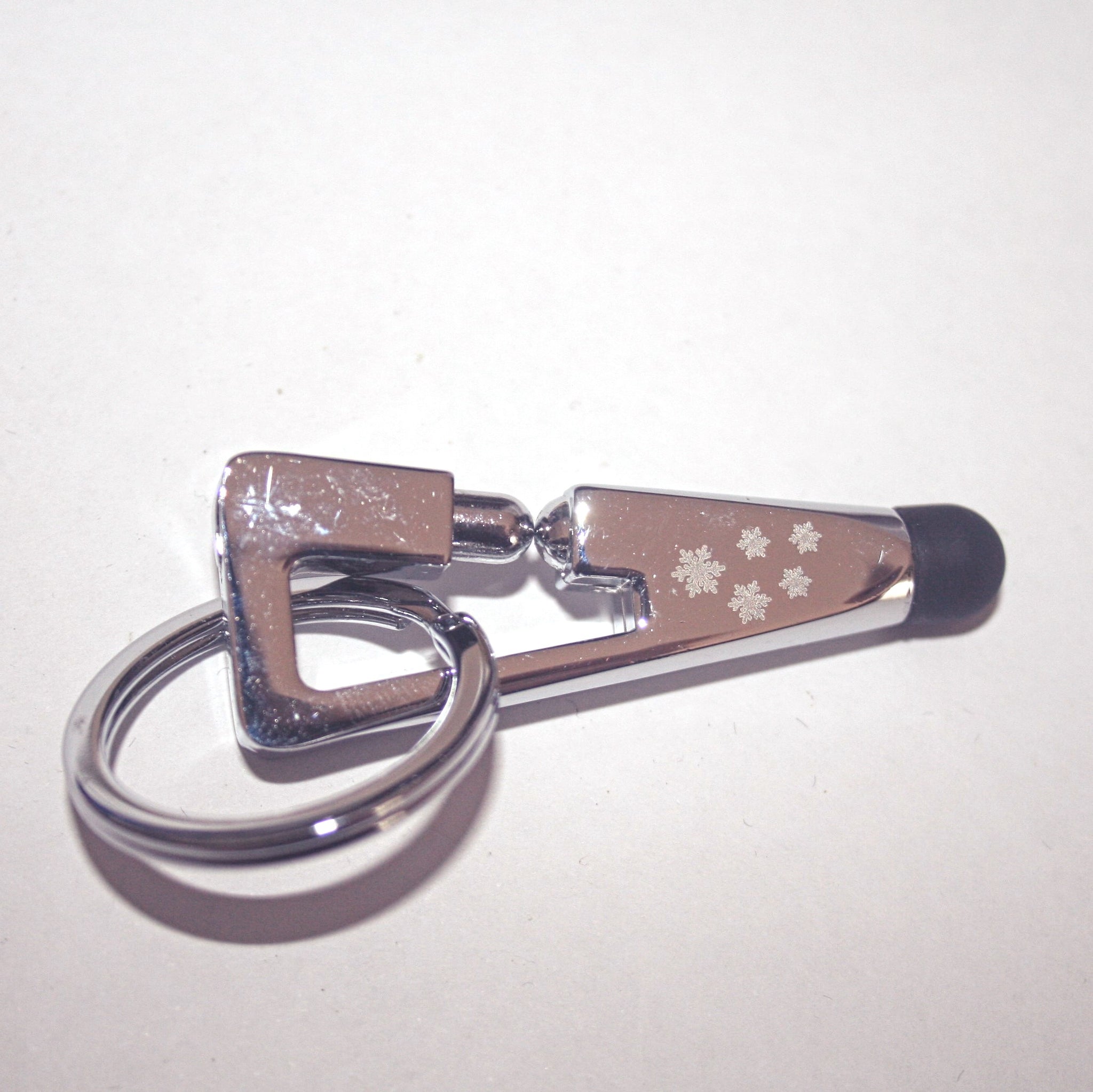 Stylus Snowflake Keyring- pack of 10 - SKR090