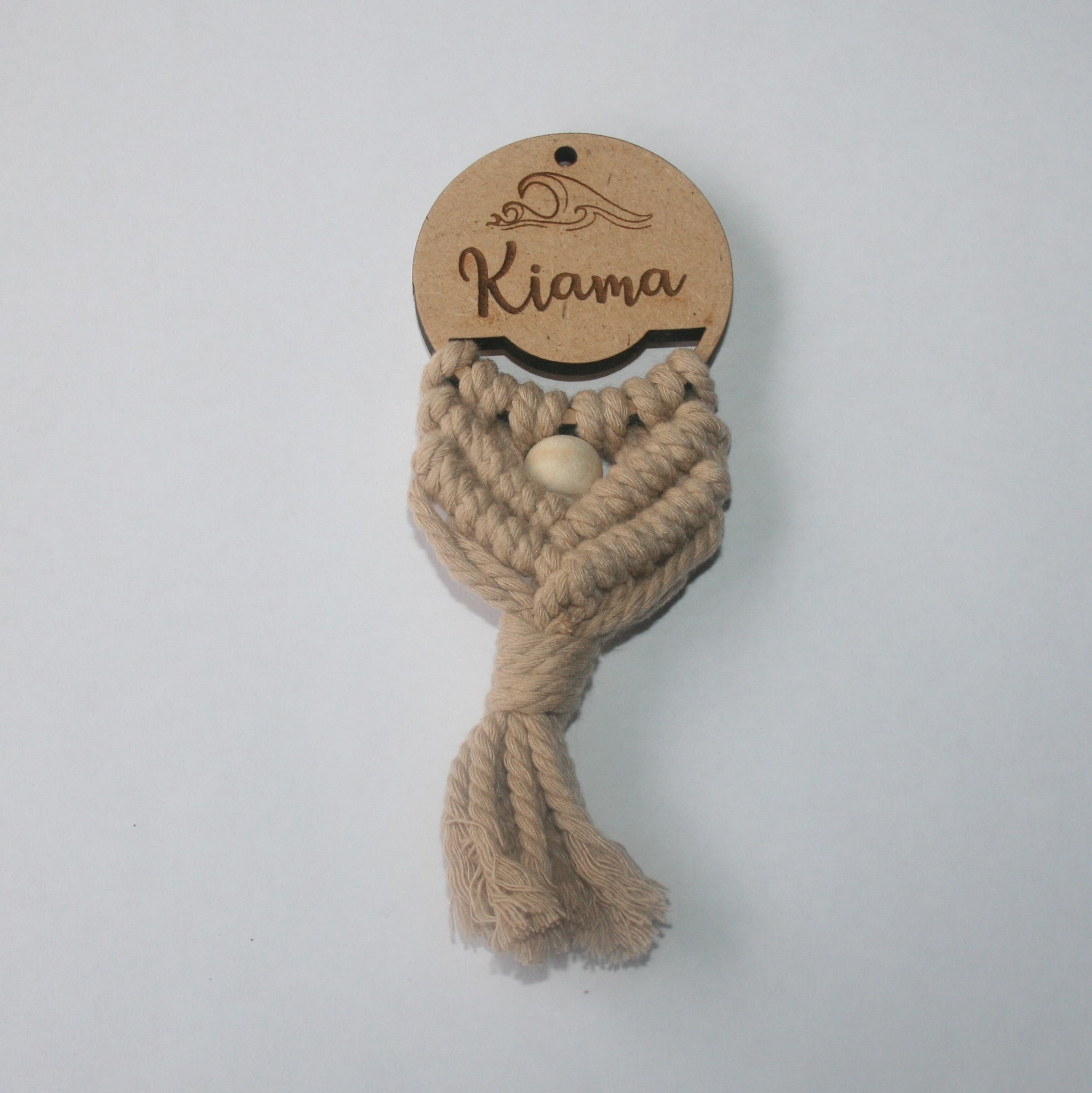 Kiama Macrame Fridge Magnet - Tan