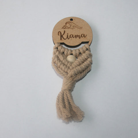 Kiama Macrame Fridge Magnet - Tan