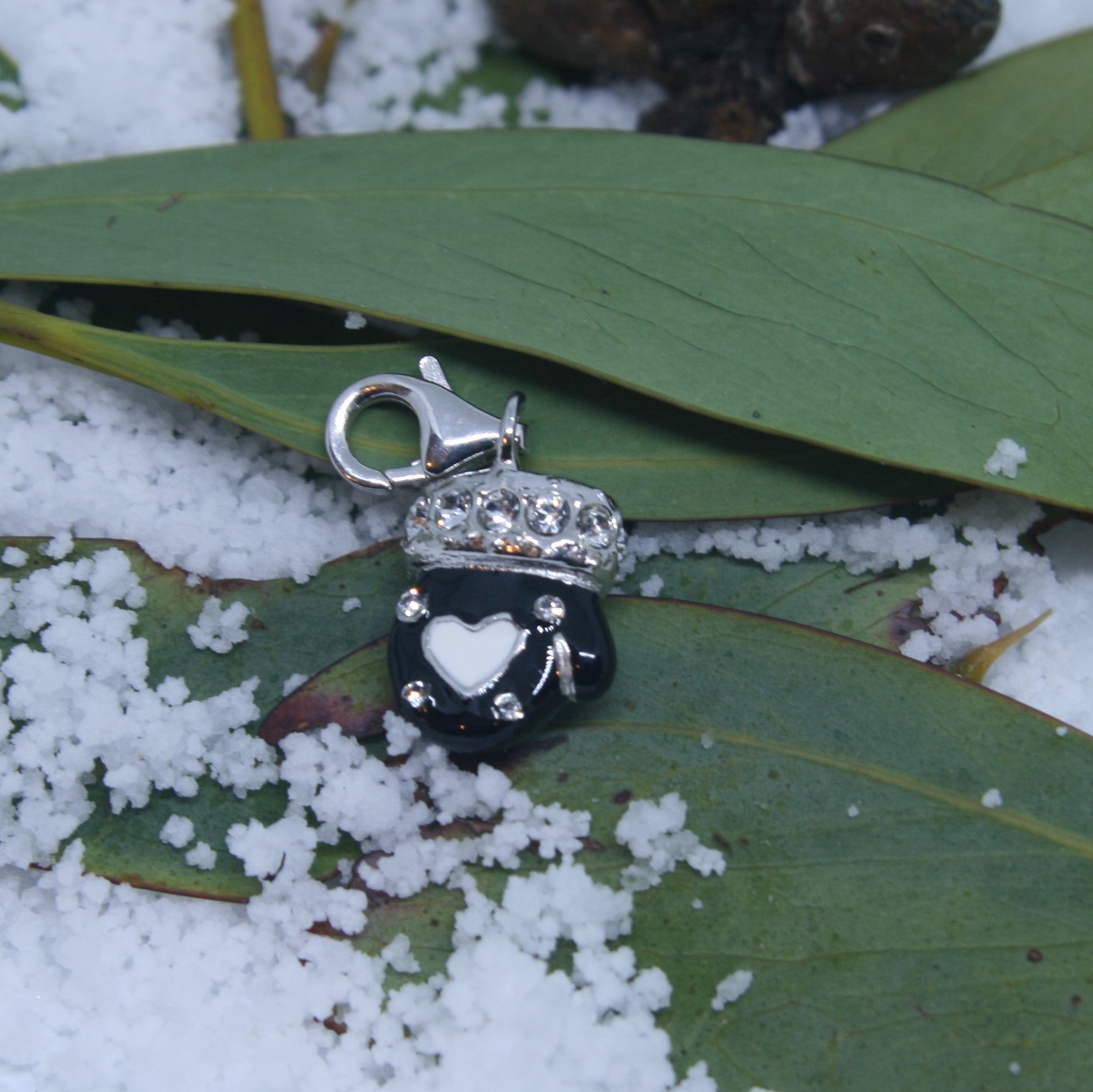 Sterling Silver Mitten Clip Charm