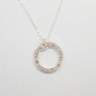 Winter Pendant - SNL415 - pack of 5