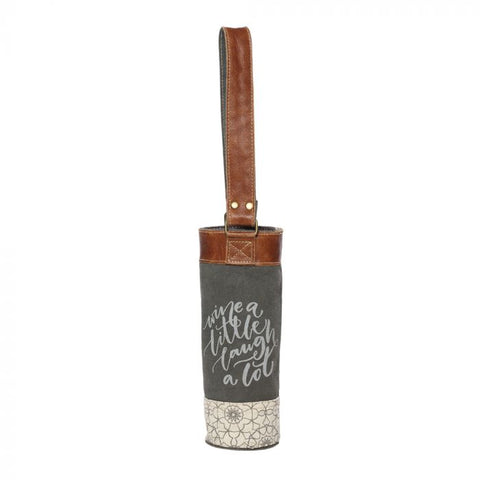 Floral Print Wine Bag - Wine a Little