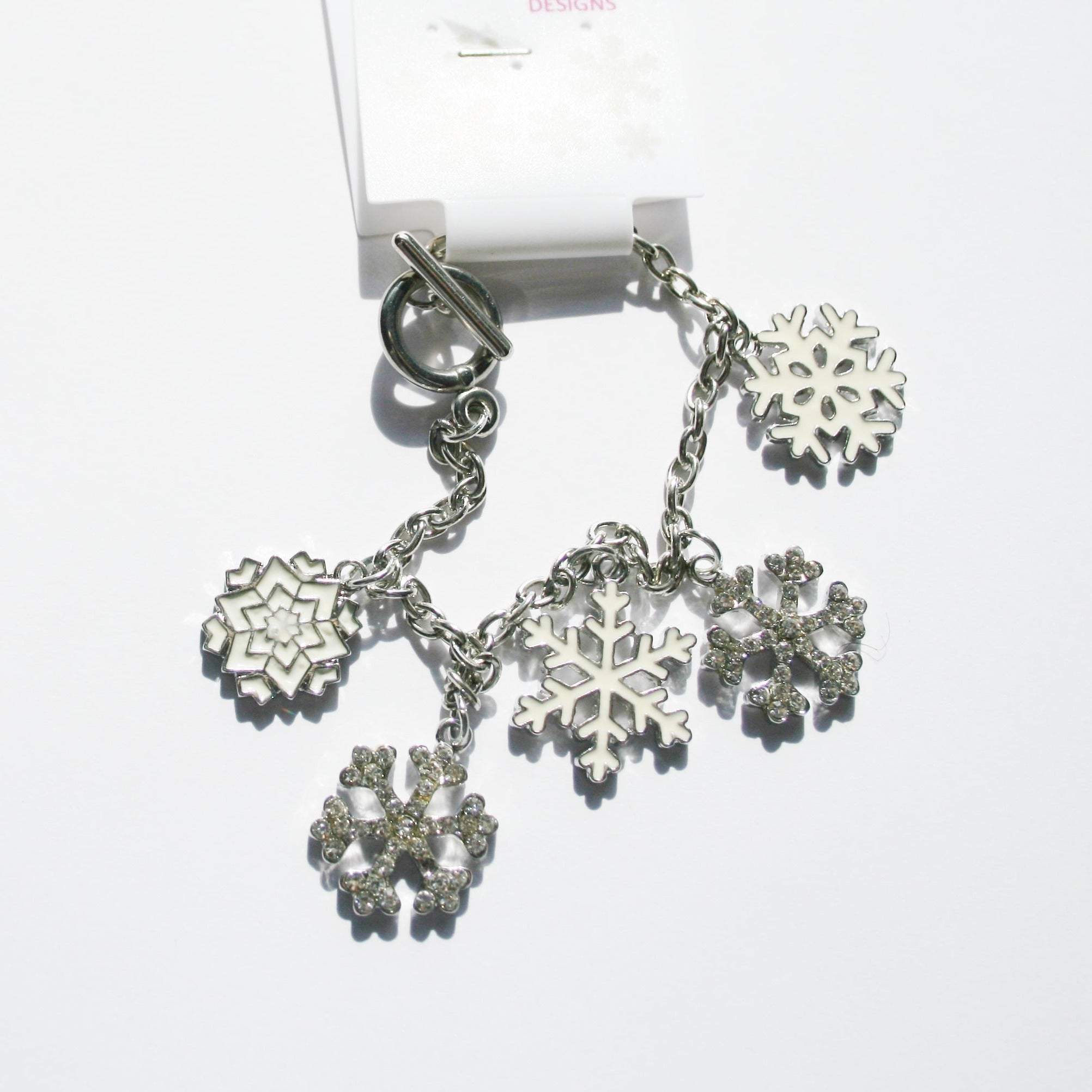 Snowflake Bracelet - SBL294 - pack of 5