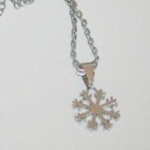 Snowflake pendant - SN097 - pack of 5